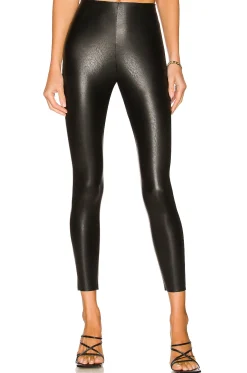 Petite Faux Leather Leggings