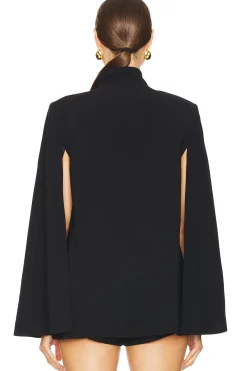 Philippa Bow Cropped Cape