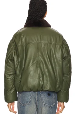 Philly Leather Puffer