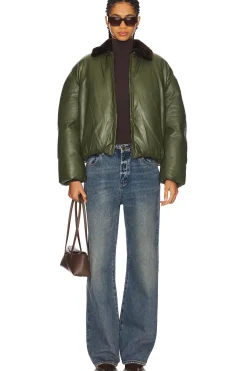 Philly Leather Puffer