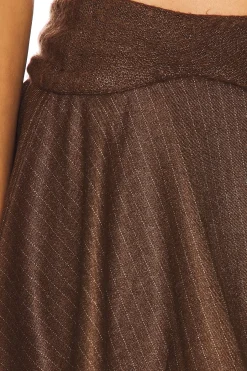 Pin Stripe Handkerchief Skirt