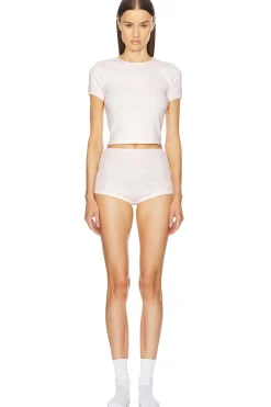 Pointelle Boy Shorts