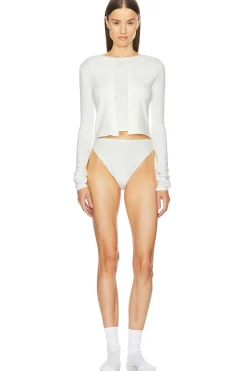 Pointelle High Cut Panty