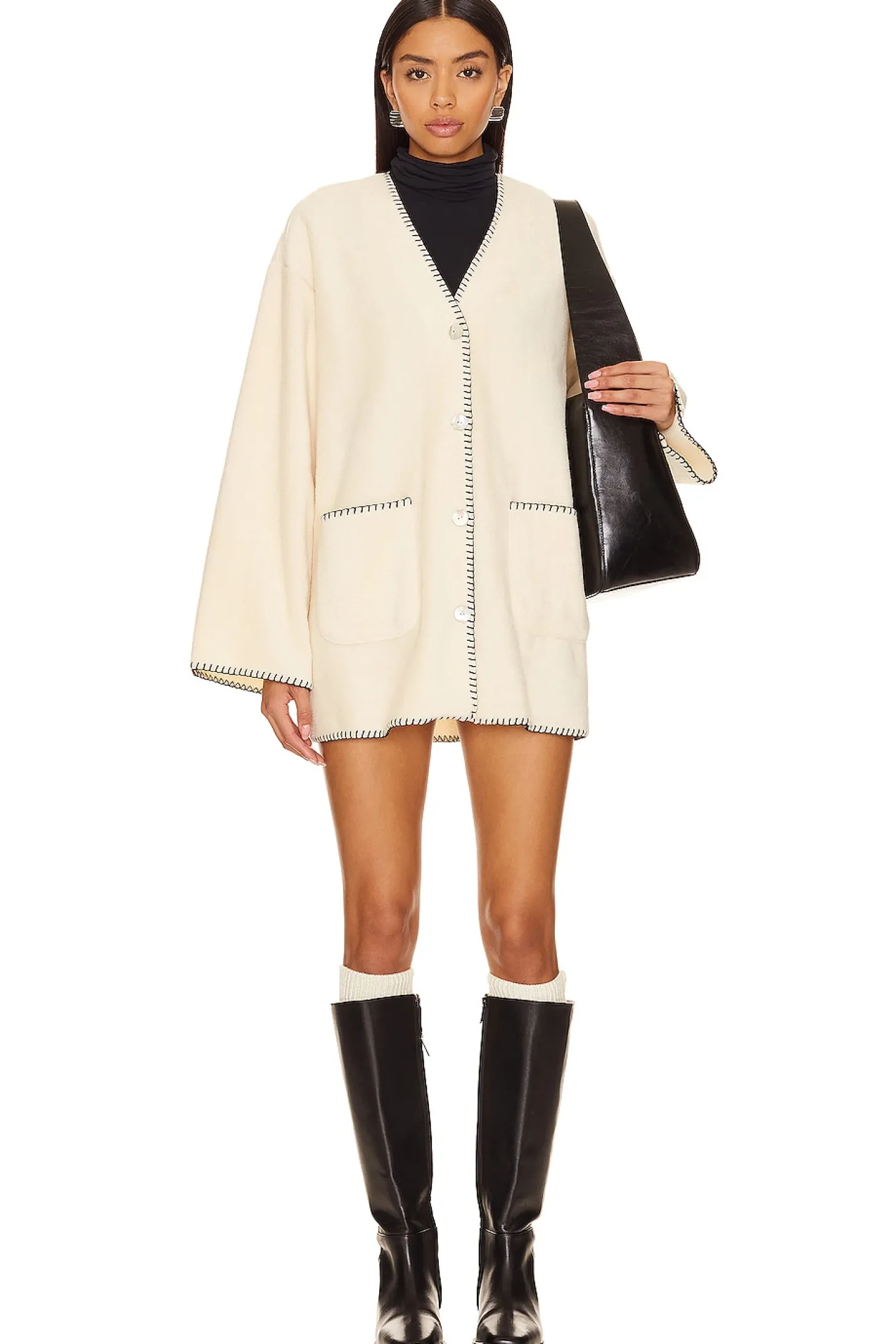 Polar Fleece Stitch Jacket