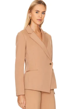 Ponte Asymmetric Tailored Blazer