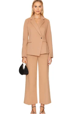 Ponte Asymmetric Tailored Blazer