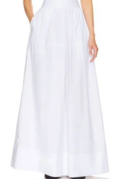Poplin Maxi Skirt