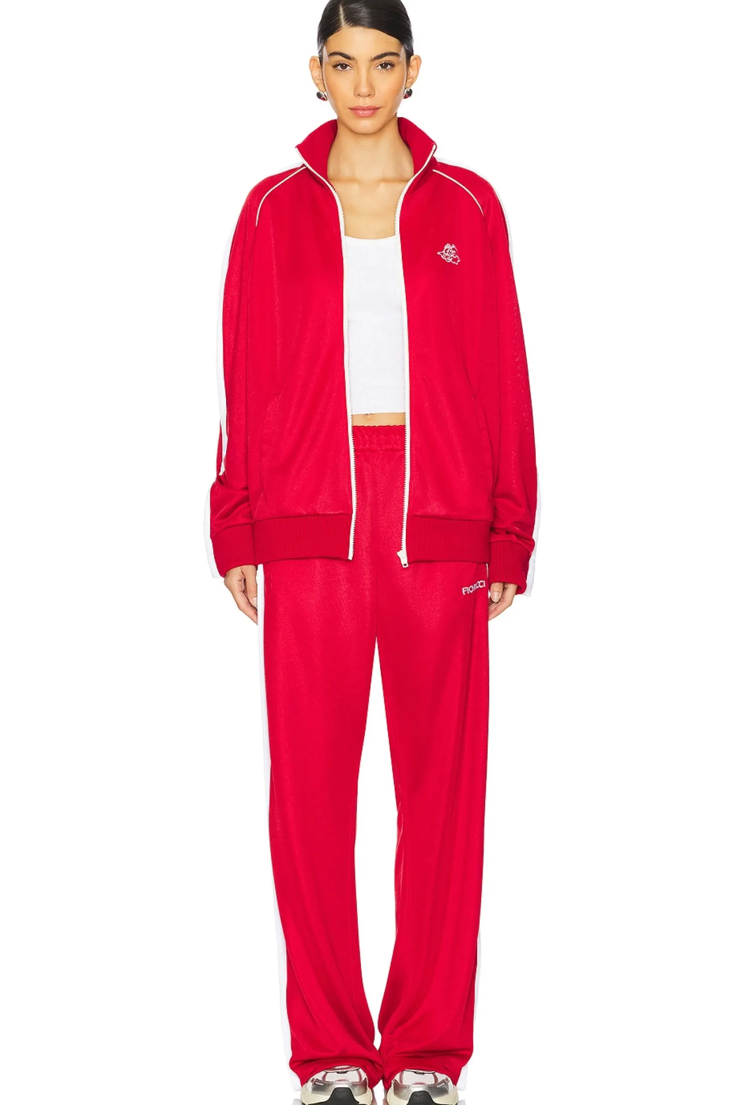 Puffy Piping Track Trousers