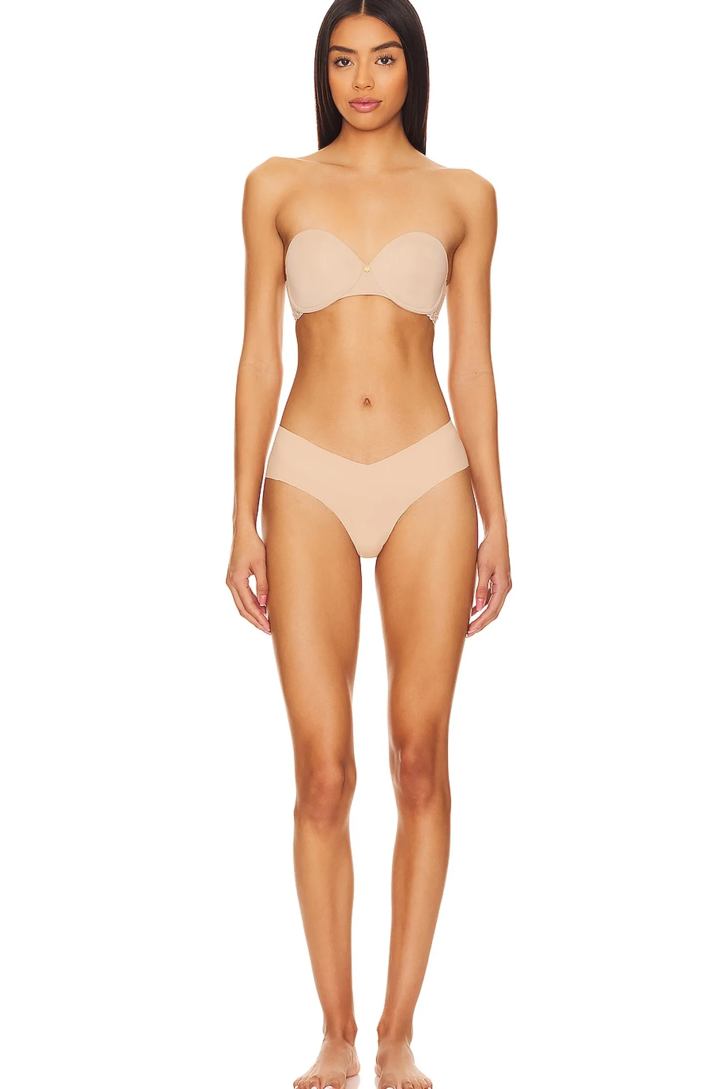 Pure Luxe Strapless Contour Underwire Bra