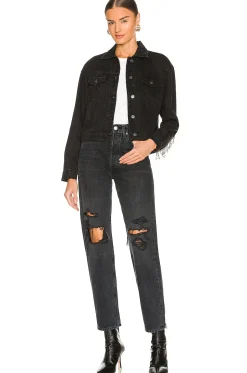 Raya Rhinestone Fringe Jacket