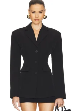 Recycled Twill S Curve Jacket