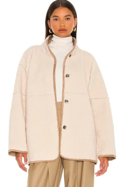 Reversible Albany Lux Sherpa Jacket