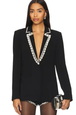 Rhinestone Chain Karlie Blazer