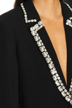 Rhinestone Chain Karlie Blazer