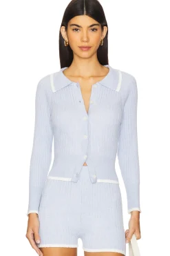 Rib Knit Cropped Cardigan