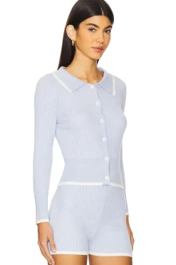 Rib Knit Cropped Cardigan