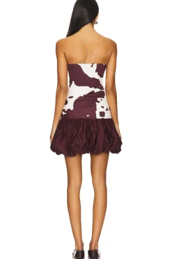 Roben Strapless Mini Dress
