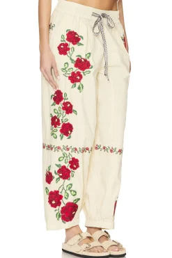 Rosalia Embroidered Pant