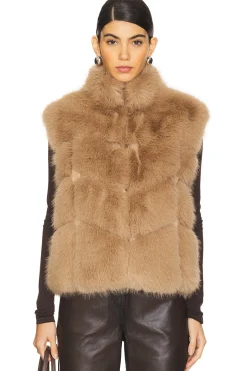 Rosario Faux Fur Vest
