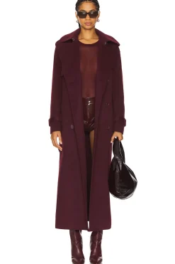 Rumi Belted Long Coat