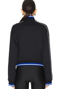 90's Logo Crop Track Jacket