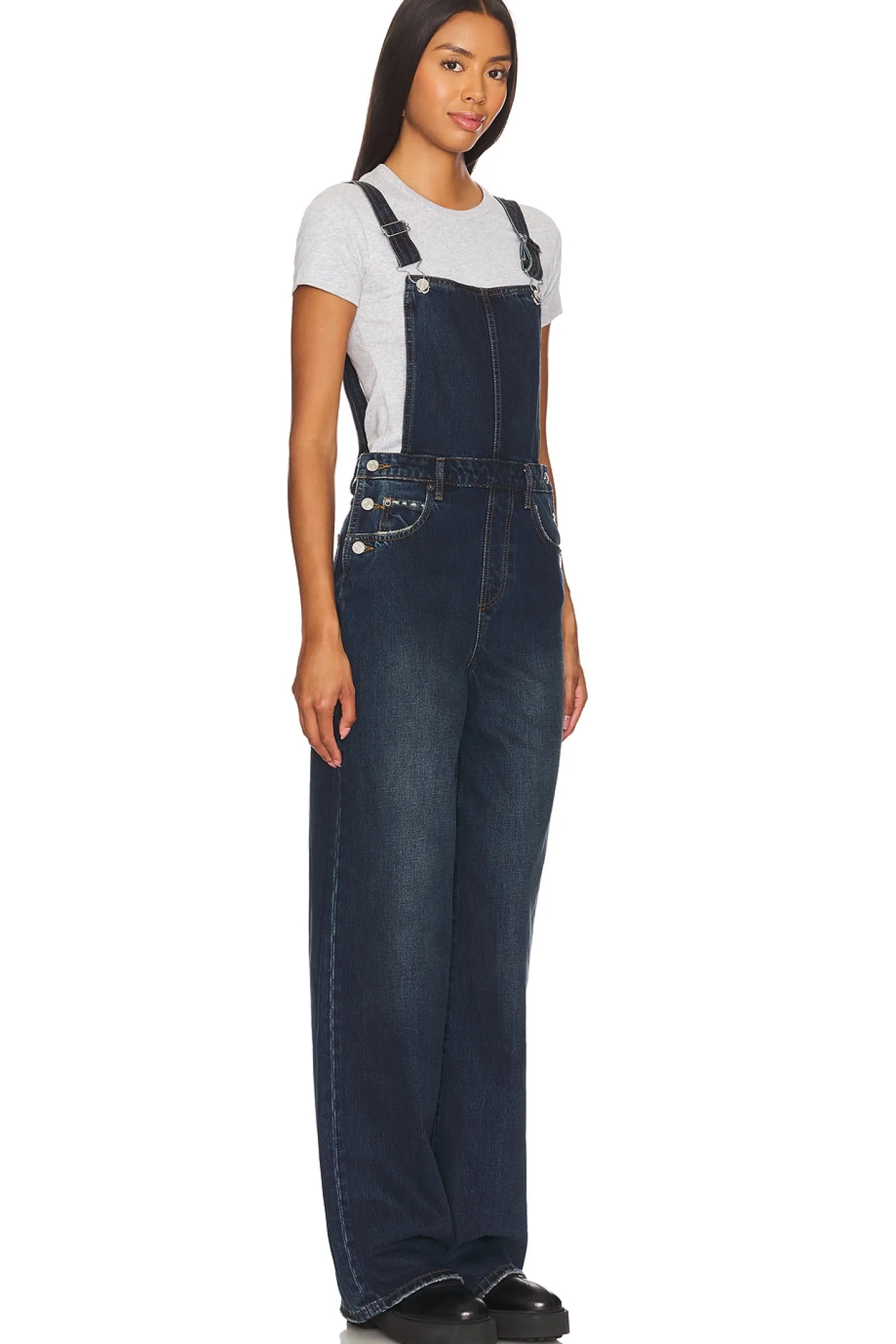 Sadie Wide Leg Overalls