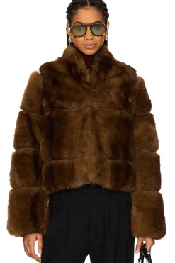 Sai Mink Short Coat
