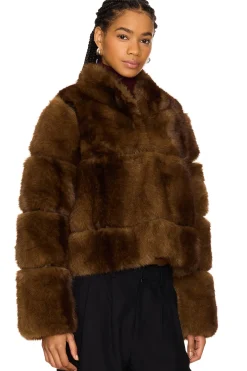 Sai Mink Short Coat