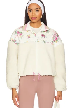 Saide Floral Fleece Jacket