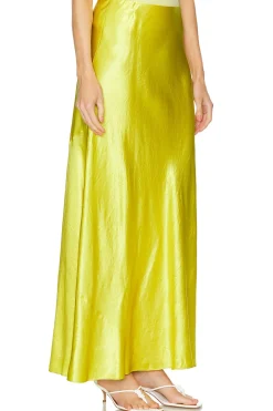 Satin Maxi Skirt