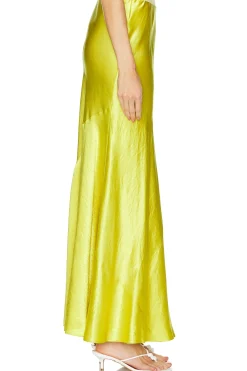 Satin Maxi Skirt