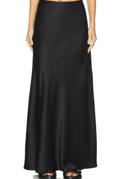 Satin Maxi Skirt