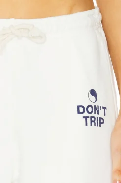 Script Heavy Fleece Sweatpants