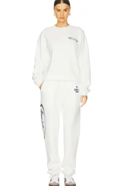 Script Heavy Fleece Sweatpants