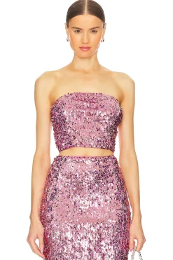 Sequin Crop Top