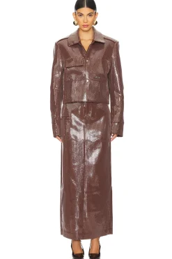 Sequin Cropped Suit Jacket