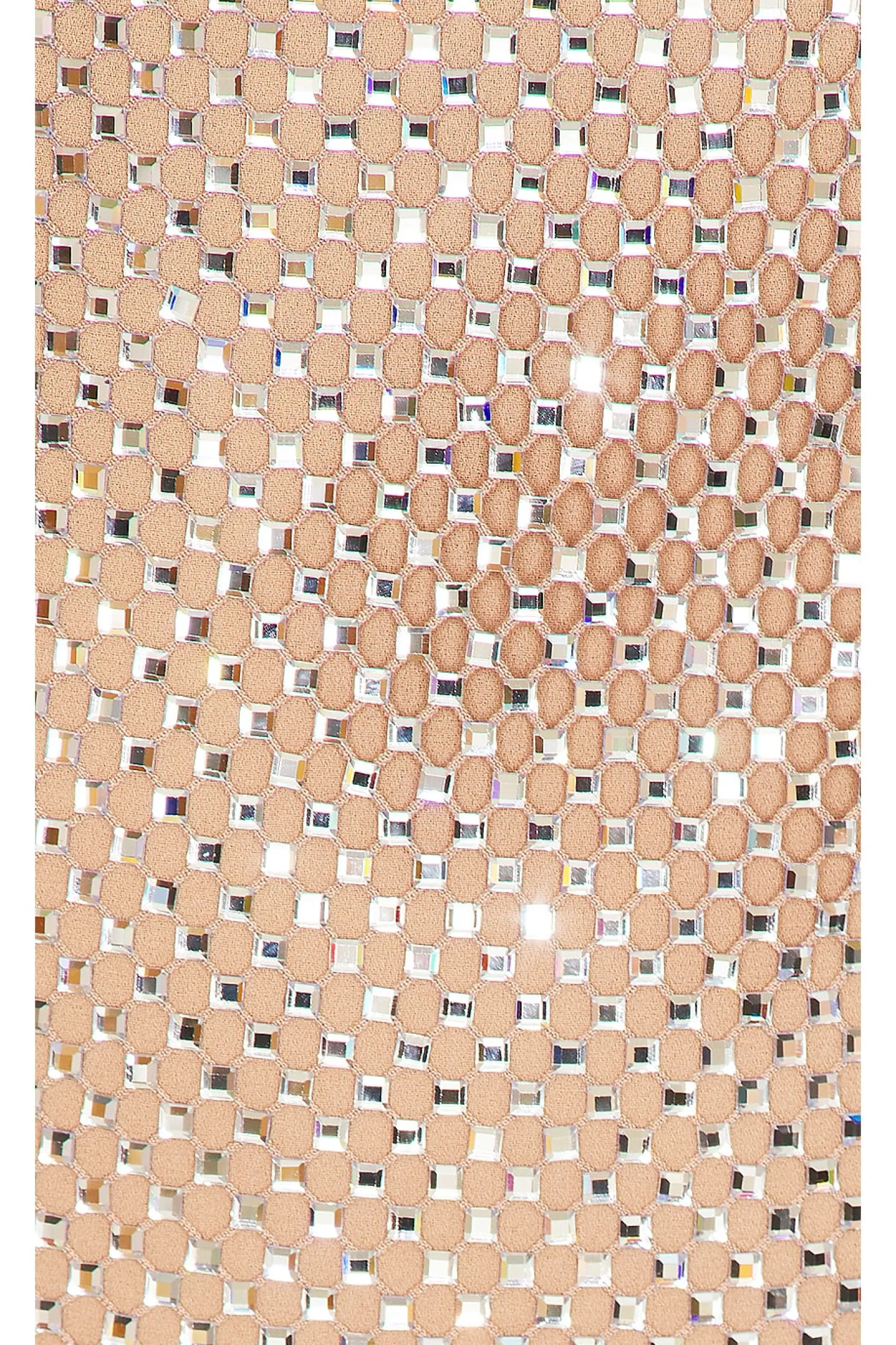 Sequin Mesh Midi Dress