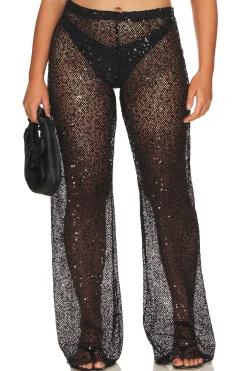 Sequins Wide Leg Pant
