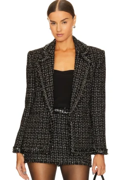 Shan Chain Fringe Blazer