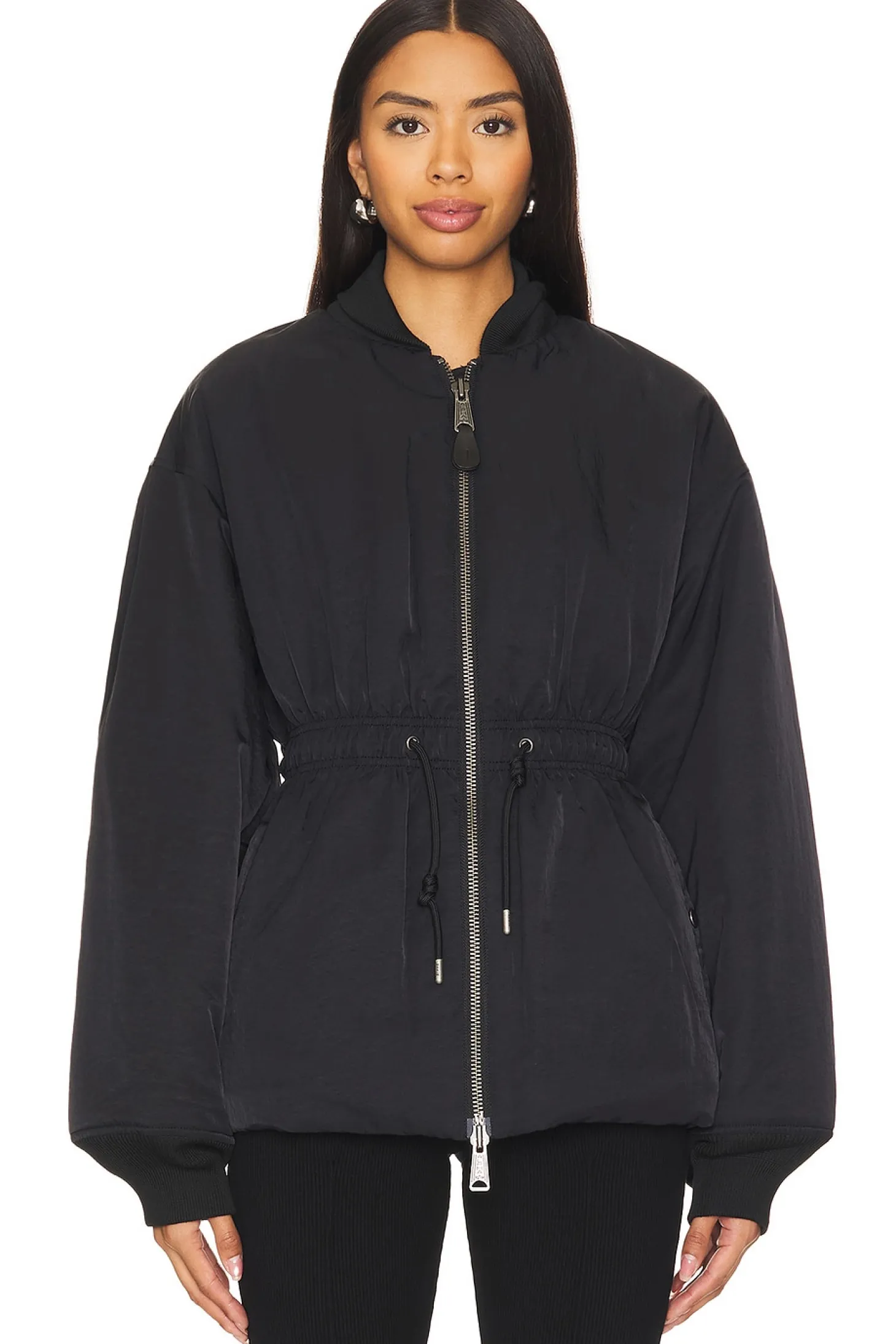 Short Cinched Waist Jacket