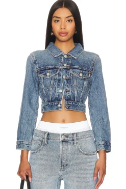 Shrunken Trucker Jacket