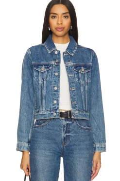 Shrunken Trucker Jacket