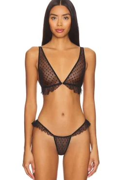 Side Ruffle Bralette