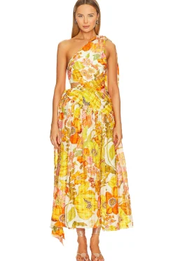 Silas One Shoulder Gown