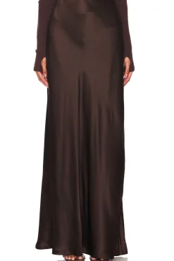 Silk Full Length Skirt