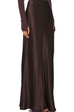 Silk Full Length Skirt