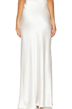 Silk Full Length Skirt