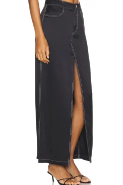 Silk Maxi Skirt