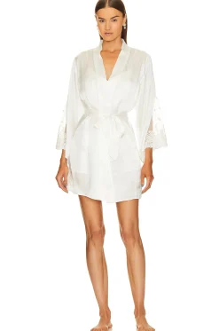 Silk Serena Lace Robe