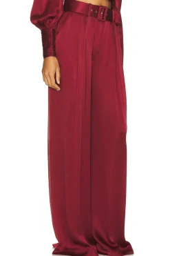 Silk Tuck Pant